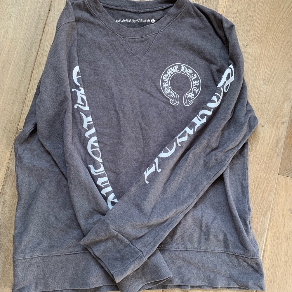 Chrome Hearts Women’s Sweatshirt, Grey, size M PRICE DROP FOR A LIMITED TIME!!!